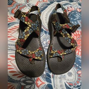Chaco Size 8 Womens Multicolored Sandals